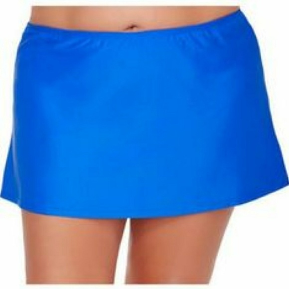 Catalina Other - 3X (22-24W) Catalina Blue Swim Skirt NWT